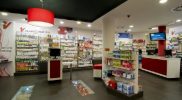 Conjunto decoración farmacia